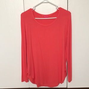 Peach Long Sleeve Top